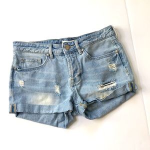 Bullhead Girlfriend Denim Shorts